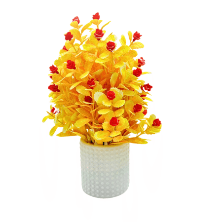 Artificial Plants with Pot Showcase Decoration Plants Flowers | Fake Plant | Artificial Plants for Home Decor Office Gifting Plants Decorative Potted Plants (RV-AP7)